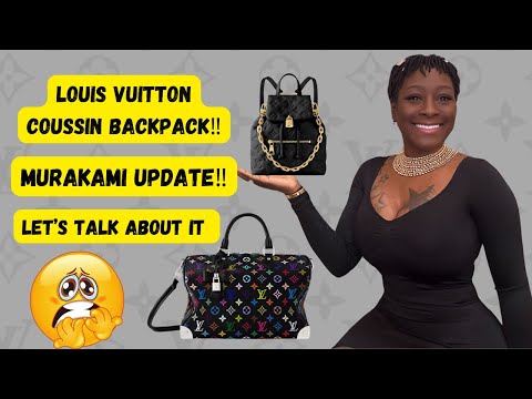 LOUIS VUITTON COUSSIN BACK PACK 🖤🖤 LOUIS VUITTON MURAKAMI COLLECTION SECOND WAVE 🌊