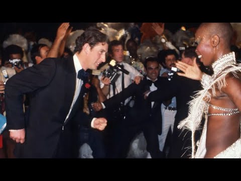 King Charles, the Prince of Wales at the time, dancing around in Brazil, 1978