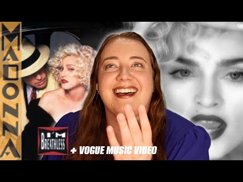 Laughing (and Crying) My Way Through I'M BREATHLESS | Madonna Reaction