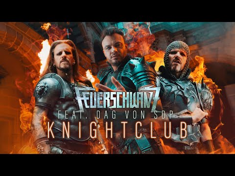 FEUERSCHWANZ - KNIGHTCLUB feat. DAG von SDP (Official Video) | Napalm Records