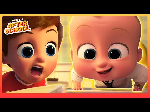 Tim’s BABY Brother is the BOSS 🍼💼 The Boss Baby | Netflix After School