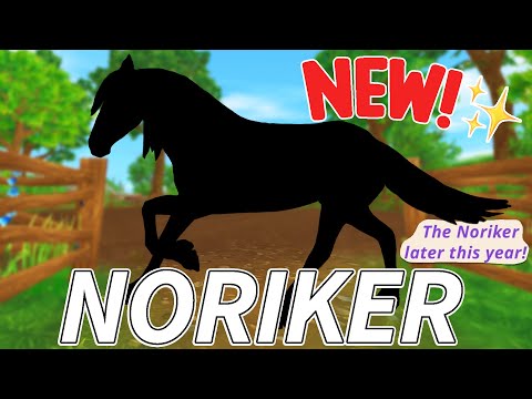 NEW HORSE BREED: NORIKER HORSES COMING TO STAR STABLE SOON!!