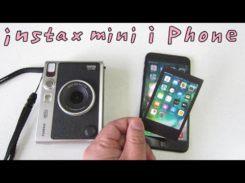 「instax mini iPhone 7 Plus」 チェキ instax mini Evo と iPhone で instax mini iPhoneだぞっ……！