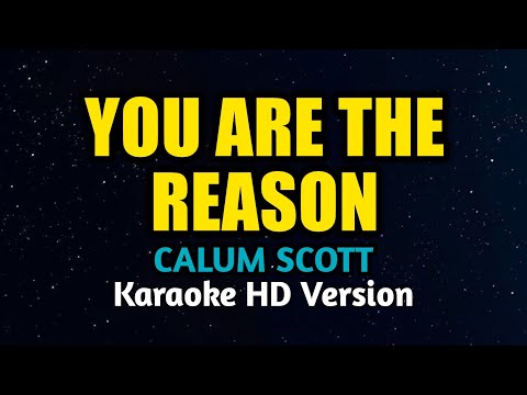 Calum Scott - You Are The Reason (Karaoke Version)