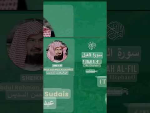 surah al feel beautiful recitation sheikh abdul rahman sudais #viral 🔥🔥🔥 #shortsfeed #trending