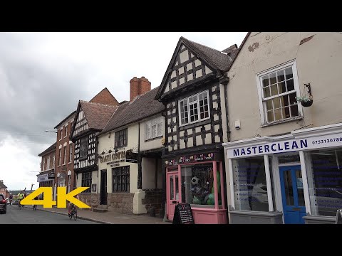 Coleshill Walk: Town Centre【4K】