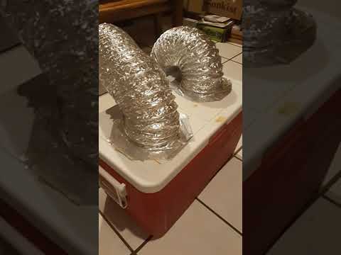 Homemade Portable AC Unit!