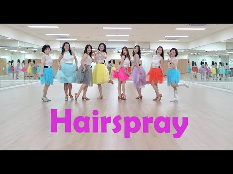 HAIRSPRAY (Come So Far) - VINTAGE INTERMEDIATE LINEDANCE (Ronny Palerud Larsen & Henrik Gronvold)