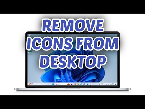 How to Remove Icons from Desktop in Windows without Deleting It