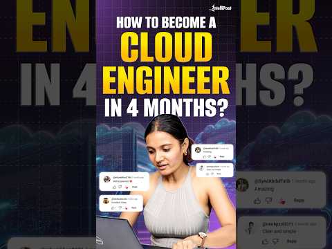 How to Become a Cloud Engineer in Just 4 Months!(Step-by-Step Guide) | Intellipaat #ytshorts #shorts