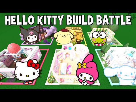 MEGA Hello Kitty Bedroom Build-Off CHALLENGE!