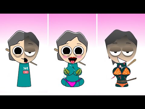 Sprunki 149 Squid Game Phase 4, Phase 5, Phase 6 | Compilation Incredibox #sprunki #animation