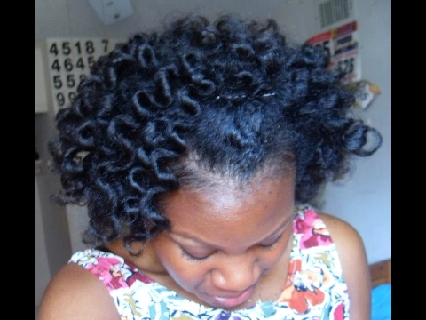 Bantu Knot Out on 4A NATURAL HAIR- First Time!