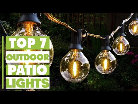 7 Must-Have Outdoor Patio Lights for a Cozy & Stylish Ambiance!