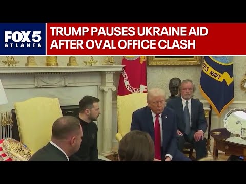 President Trump halts all aid to Ukraine | FOX 5 News