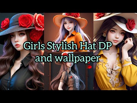 girl stylish hat dp and wallpaper❤️girl's dp and wallpaper❤️new dpz and wallpaper#love #dpz#newvideo