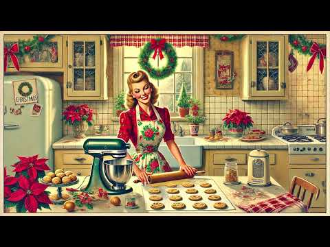 Cozy Vintage Music for Christmas Baking || Nostalgic 1930s, 1940s Jazz