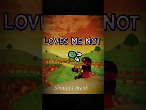 ❤️ I love you, I love you not 💔 #roblox  #unluckytortol