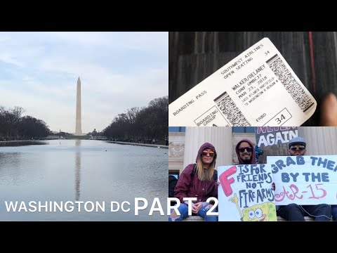 VLOG 05: WASHINGTON DC PART 2 - #NEVERAGAIN & SIGHT SEEING