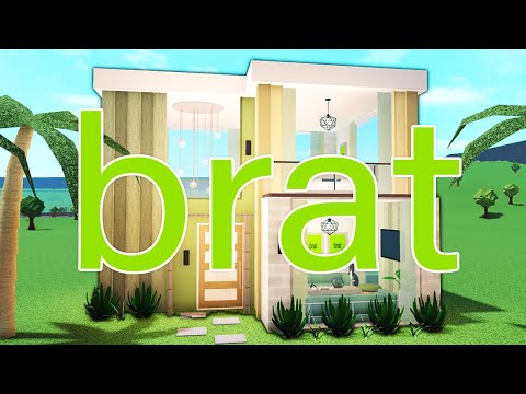 i built BRAT in bloxburg...