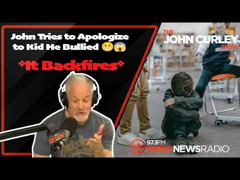 John Curley's Apology to a Kid He Bullied Backfires