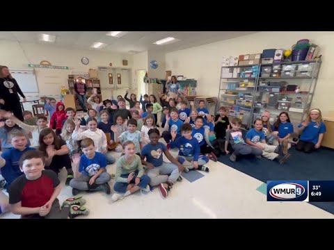 New Hampshire weather school visit: Mast Way Elementary in Lee