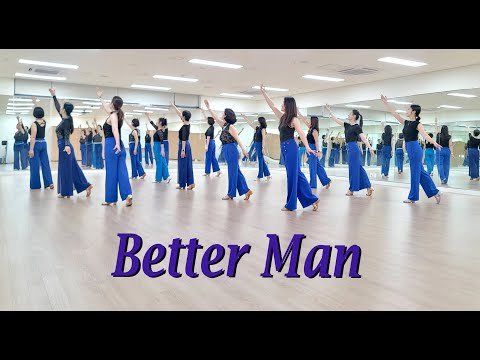 BETTER MAN - INTERMEDIATE NC2S LINEDANCE (Syndie Berger)