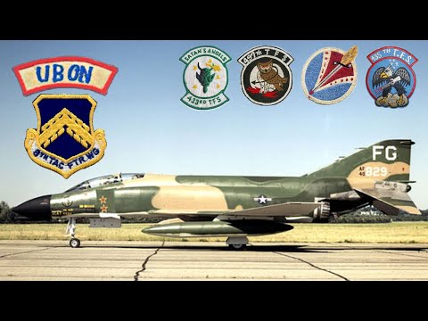 Wolfpack Phantoms at Ubon RTAFB!  8th Tactical Fighter Wing