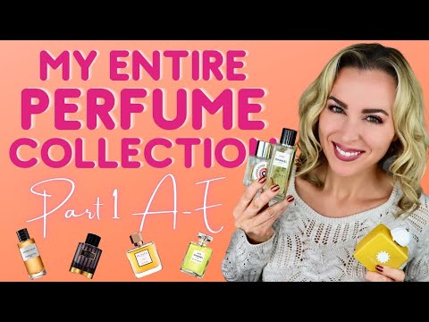 My ENTIRE Perfume Collection | Part 1 A-E | Fragrance Collection 2022