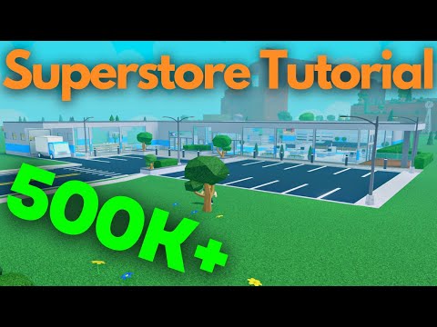 500K Superstore Build Tutorial | Retail Tycoon 2 Roblox