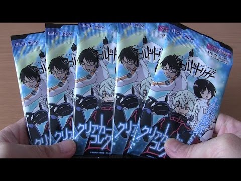 ワールドトリガー クリアカードコレクションガム 開封！ WORLD TRIGGER Card