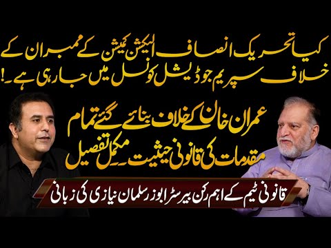 Cases Against Imran Khan | Exclusive Talk With Abuzar Salman Niazi, Orya Maqbool Jan