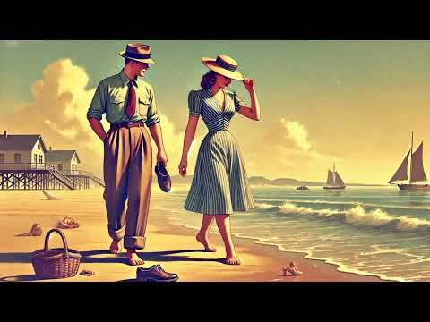 Walk On The Beach: Happy Vintage 1930s - 1940s Music to Improve Your Mood - Relaxing Jazz Songs