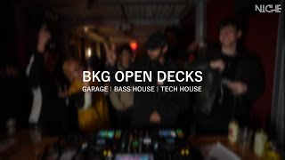 BKG Open Decks | McCarren Parkhouse | Garage / Bass House / Freestyle