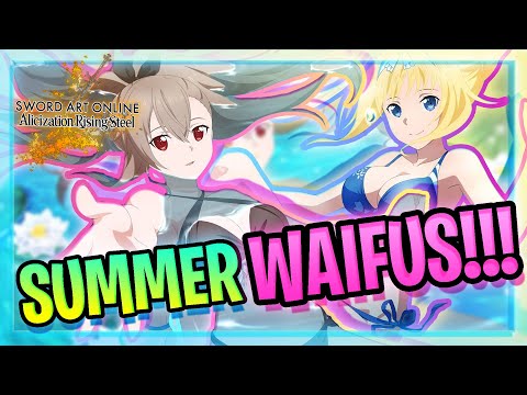 [SAO ARS]SUMMER WAIFUS ARE HERE!! | Swimsuit Eydis/Alice are INSANE!! - SAO Alicization Rising Steel