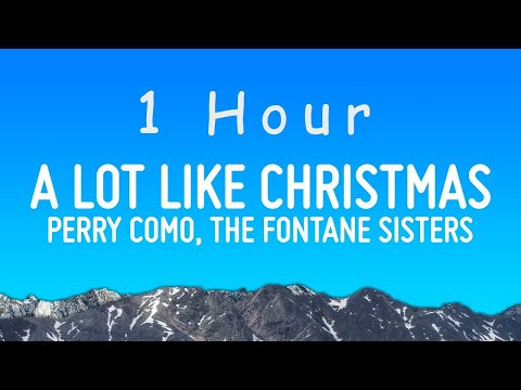 Perry Como, The Fontane Sisters - It's Beginning to Look a Lot Like Christmas (Lyrics) | 1 hour