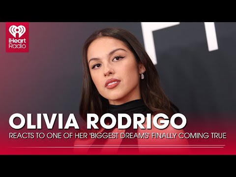 Olivia Rodrigo Reacts To One Of Her 'Biggest Dreams' Finally Coming True | Fast Facts