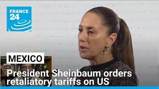 Mexico orders retaliatory tariffs on US imports • FRANCE 24 English