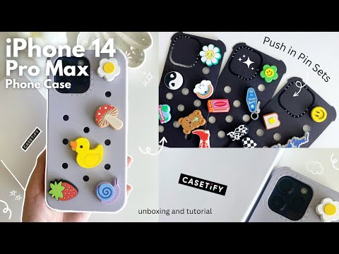 CASETIFY iPhone 14 Pro Max The Pushin Case  aesthetic unboxing 📦✨