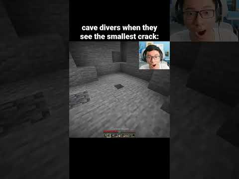 Minecraft Cave Diver Moment