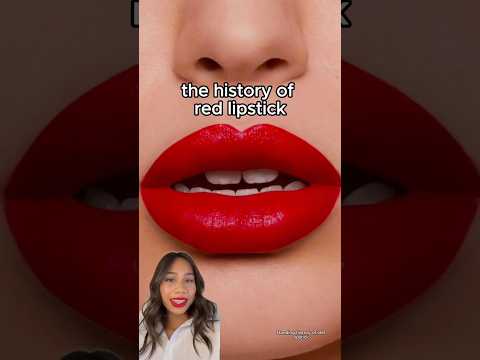 the history of red lipstick 💄