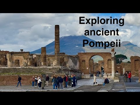 This Roman city was buried by a volcanic eruption 2000 years ago! exploring Pompeii.