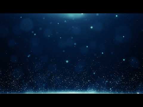 Blue Particles Video Background Full HD | Free Animation Loop Background | Footage | Screensaver