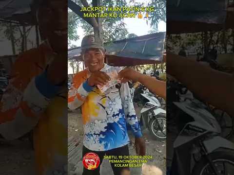 MANCING HARIAN LIMA PULUH RIBU, BISA DAPAT JACKPOT IKAN PATIN DUA RATUS RIBU DI PEMANCINGAN EMA