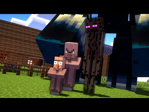 When Minecraft villagers Tired of Pranks!