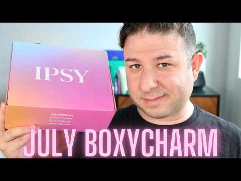 BOXYCHARM BY IPSY JULY 2023 UNBOXING! REVIEW, REVEAL, AND DEMO | Brett Guy Glam