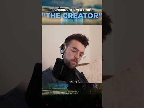 Remaking VFX From "The Creator" #blender #CGI #vfx #thecreator