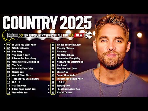 Country Songs 2025 🎶 Brett Young, Luke Combs, Chris Stapleton, Luke Bryan, Kane Brown, Morgan Wallen