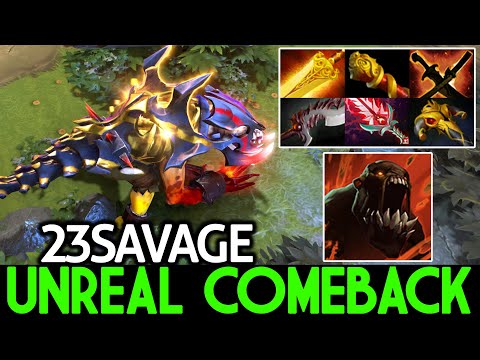 23SAVAGE [Lifestealer] Unreal Comeback with Style Right Click Dota 2