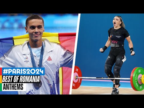 🇷🇴 The best of Romania at Paris 2024 | Anthems